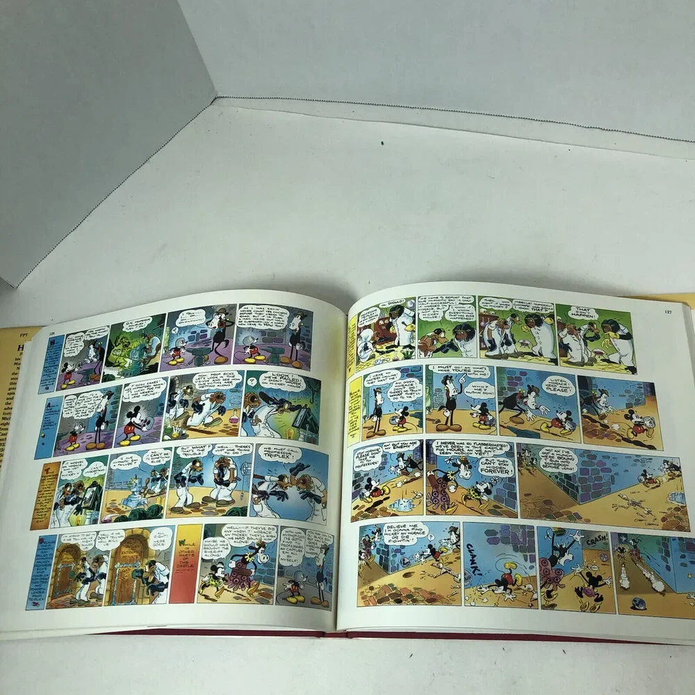 Walt Disney's Mickey Mouse in Color Gottfredson 1988 HC‎ First Edition Vintage B